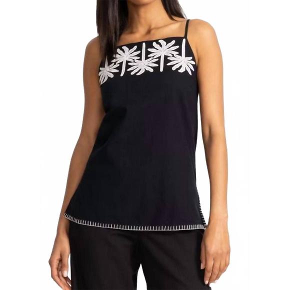 NEW JOHNNY WAS tank tunic in black